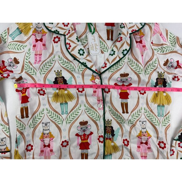 NWT Jaye’s Studio/ Paisley & Dot Christmas Print Pajamas Pant Set Women Size S - Picture 12 of 13